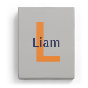 Liam Overlaid on L - Stylistic