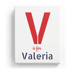 V is for Valeria - Stylistic
