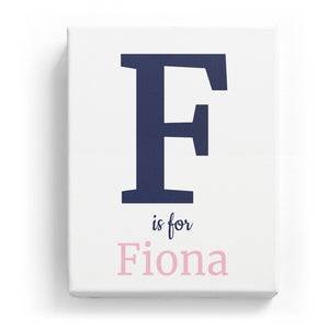 F is for Fiona - Classic