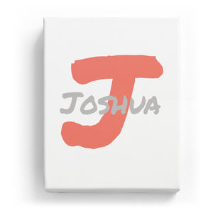 Joshua Overlaid on J - Artistic