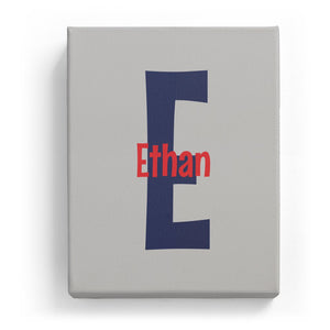 Ethan Overlaid on E - Cartoony