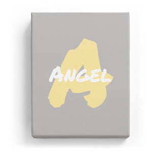 Angel Overlaid on A - Artistic
