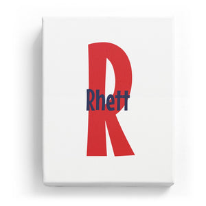 Rhett Overlaid on R - Cartoony