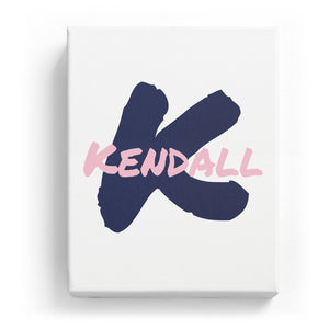 Kendall Overlaid on K - Artistic