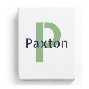 Paxton Overlaid on P - Stylistic