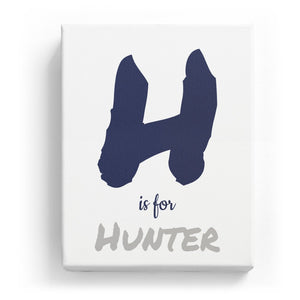 H is for Hunter - Artistic