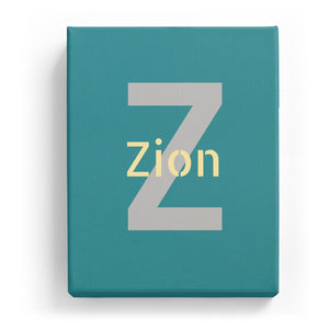 Zion Overlaid on Z - Stylistic