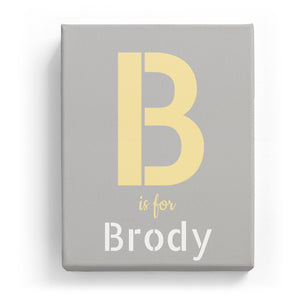 B is for Brody - Stylistic