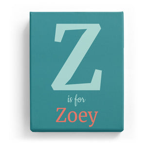 Z is for Zoey - Classic