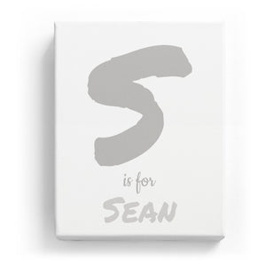 S is for Sean - Artistic