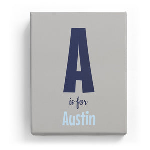A is for Austin - Cartoony