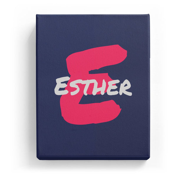 Esther Overlaid on E - Artistic