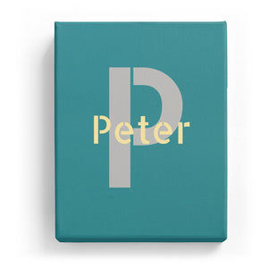 Peter Overlaid on P - Stylistic