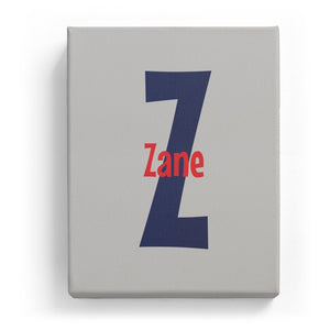 Zane Overlaid on Z - Cartoony