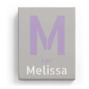 M is for Melissa - Stylistic