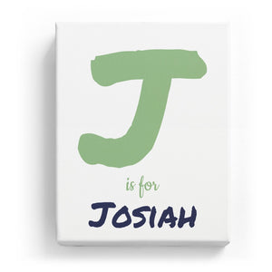 J is for Josiah - Artistic