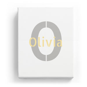 Olivia Overlaid on O - Stylistic