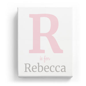 R is for Rebecca - Classic