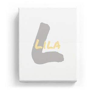 Lila Overlaid on L - Artistic