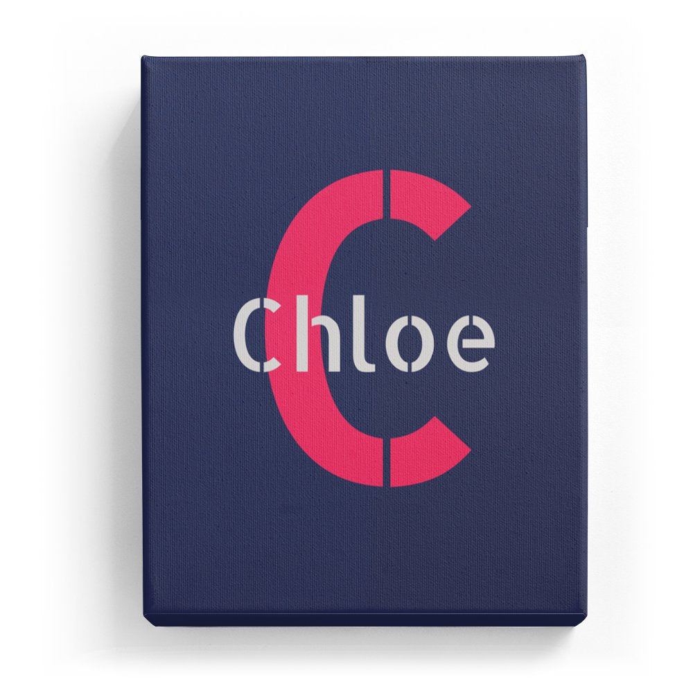 Chloe's Personalized Canvas Art