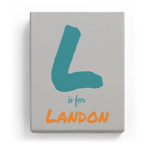 L is for Landon - Artistic