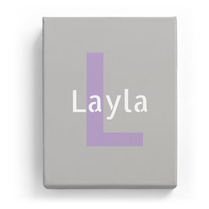 Layla Overlaid on L - Stylistic