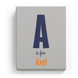 A is for Axel - Cartoony