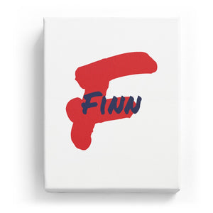Finn Overlaid on F - Artistic