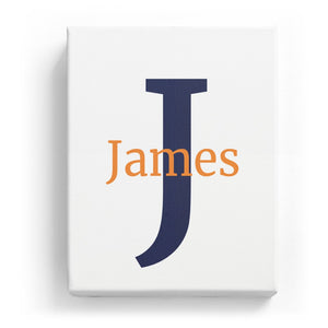 James Overlaid on J - Classic