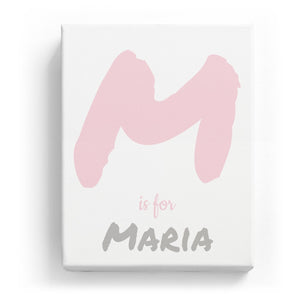 M is for Maria - Artistic