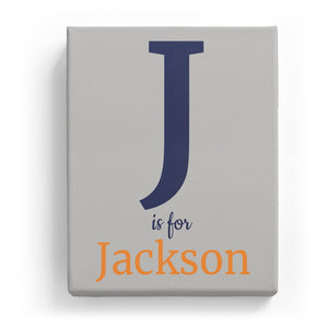 J is for Jackson - Classic