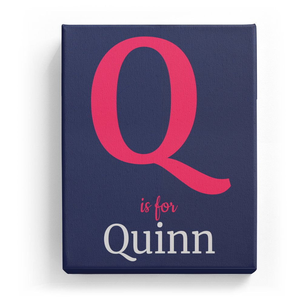 Quinn's Personalized Canvas Art