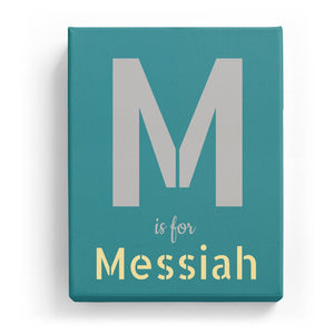 M is for Messiah - Stylistic