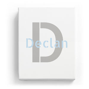 Declan Overlaid on D - Stylistic