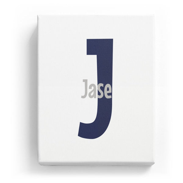 Jase Overlaid on J - Cartoony