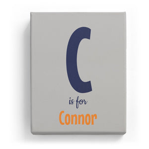 C is for Connor - Cartoony