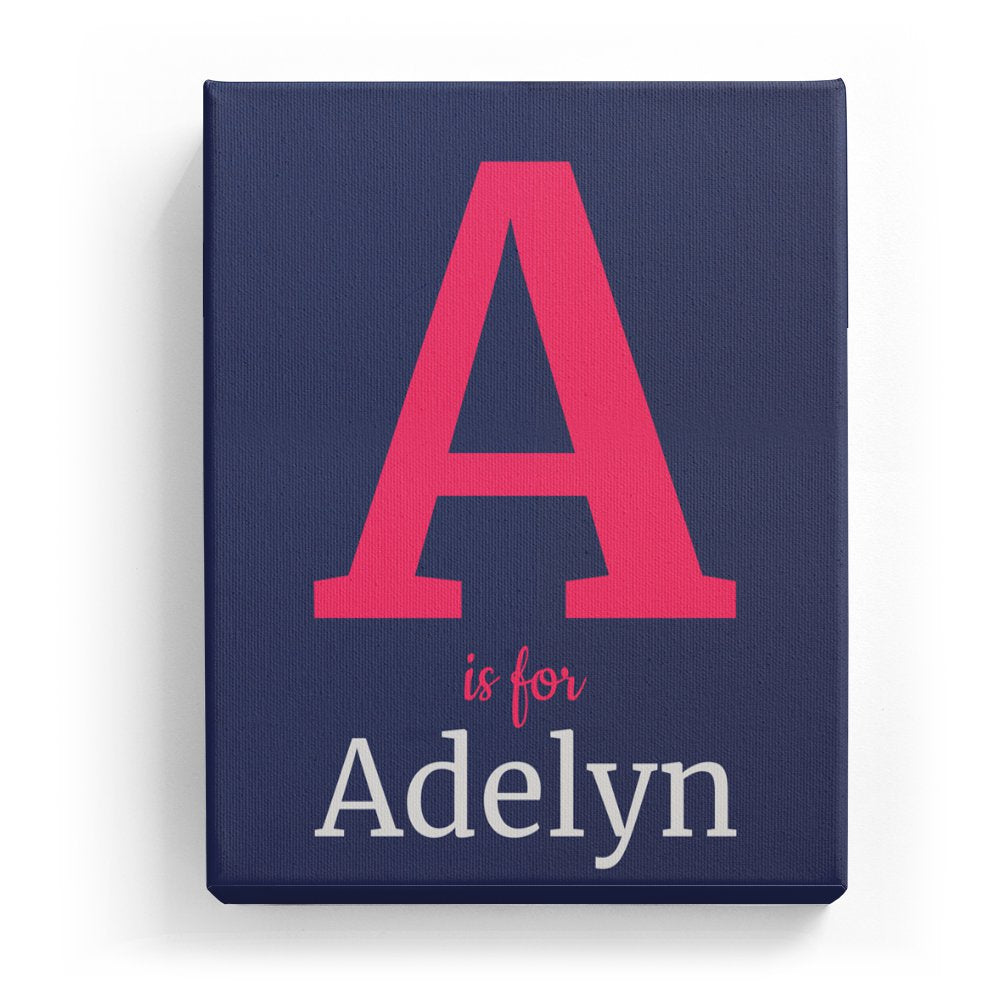 Adelyn's Personalized Canvas Art
