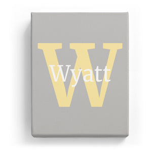 Wyatt Overlaid on W - Classic