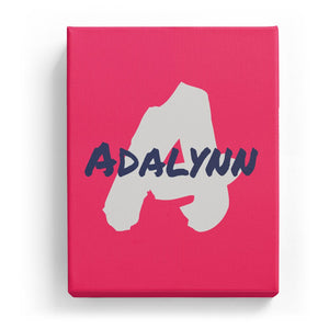 Adalynn Overlaid on A - Artistic
