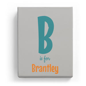 B is for Brantley - Cartoony