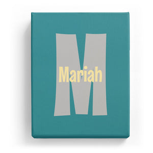 Mariah Overlaid on M - Cartoony
