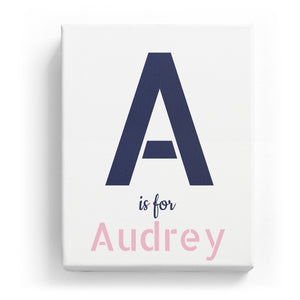A is for Audrey - Stylistic