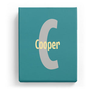 Cooper Overlaid on C - Cartoony