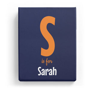 S is for Sarah - Cartoony