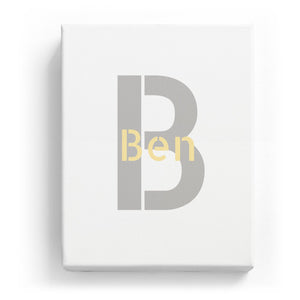 Ben Overlaid on B - Stylistic