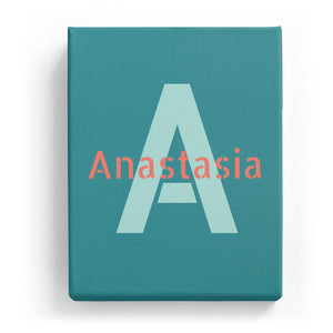 Anastasia Overlaid on A - Stylistic