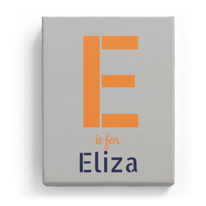 E is for Eliza - Stylistic