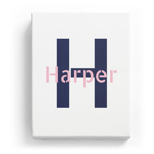 Harper Overlaid on H - Stylistic