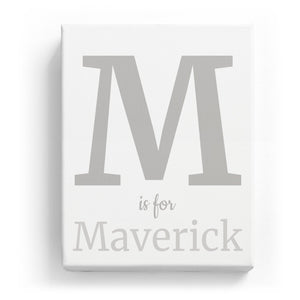 M is for Maverick - Classic