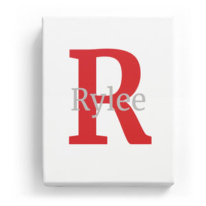 Rylee Overlaid on R - Classic